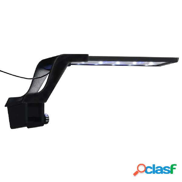 vidaXL Luce a LED per Acquario con Morsetti 25-45 cm Blu e