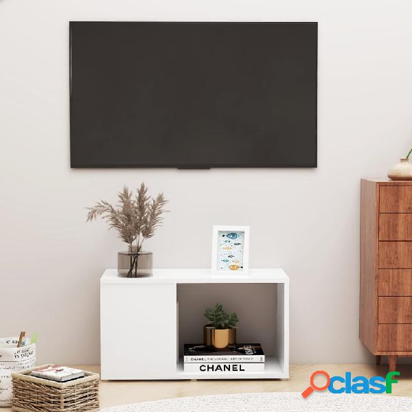 vidaXL Mobile TV Bianco 60x24x32 cm in Truciolato