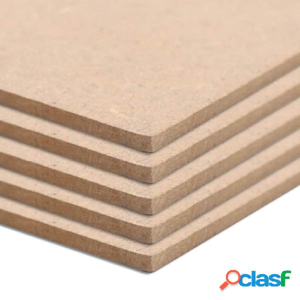 vidaXL Pannelli in MDF 20 pz Quadrati 60x60 cm 2,5 mm