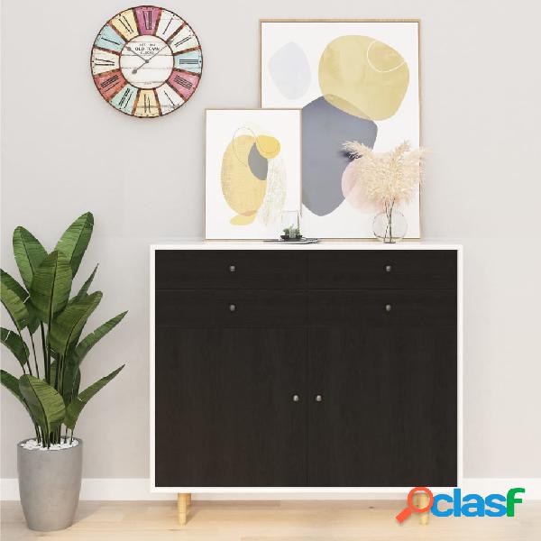 vidaXL Pellicole Autoadesive Mobili 2 pz Legno Scuro 500x90