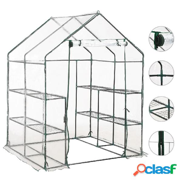 vidaXL Serra Accessibile con 8 Livelli 143x143x195 cm
