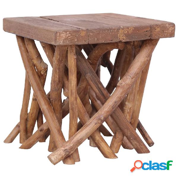 vidaXL Tavolino da Caffè 40x40x40 cm in Legno Massello