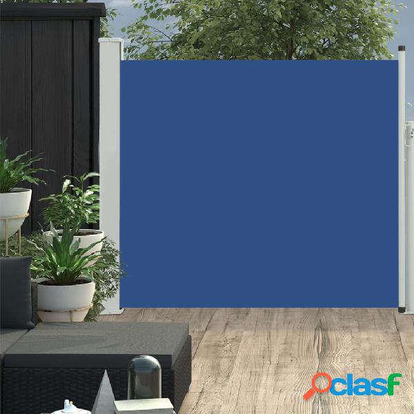 vidaXL Tenda Laterale Retrattile per Patio 100x300 cm Blu