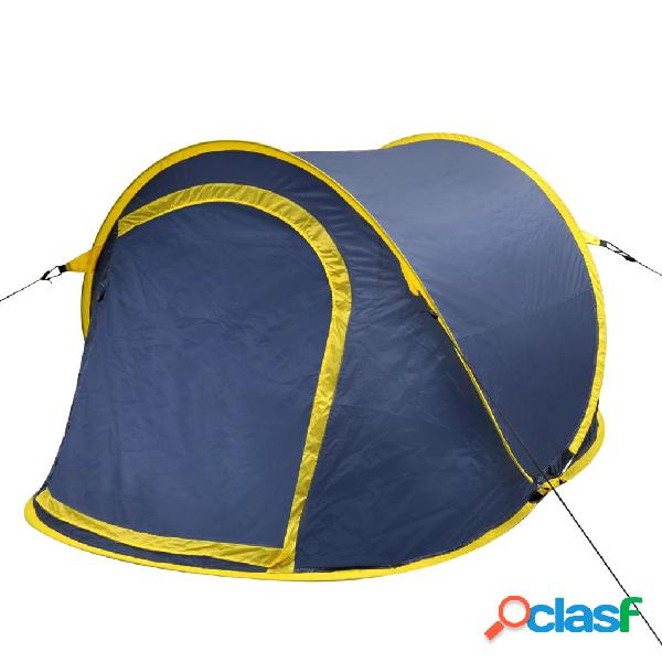 vidaXL Tenda da Campeggio Pop-Up per 2 Persone Blu