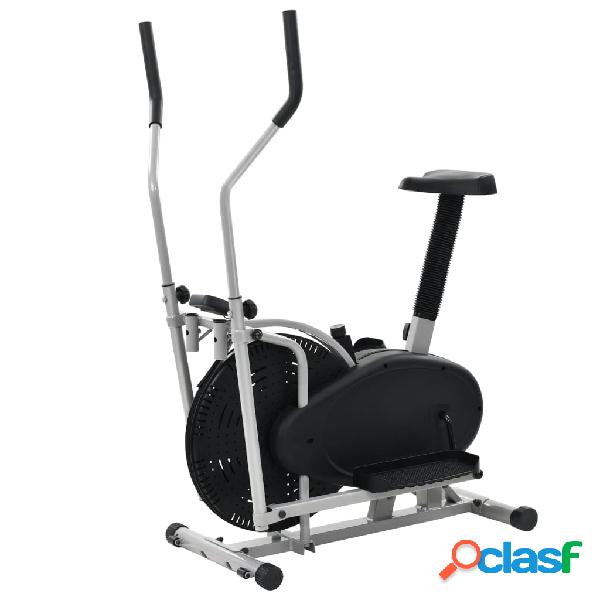 vidaXL Trainer Ellittico Orbitrac 2-in-1 con Cinghia di