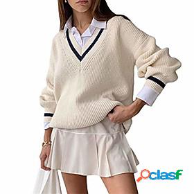 womens v neck sweater vest school uniform cable knit