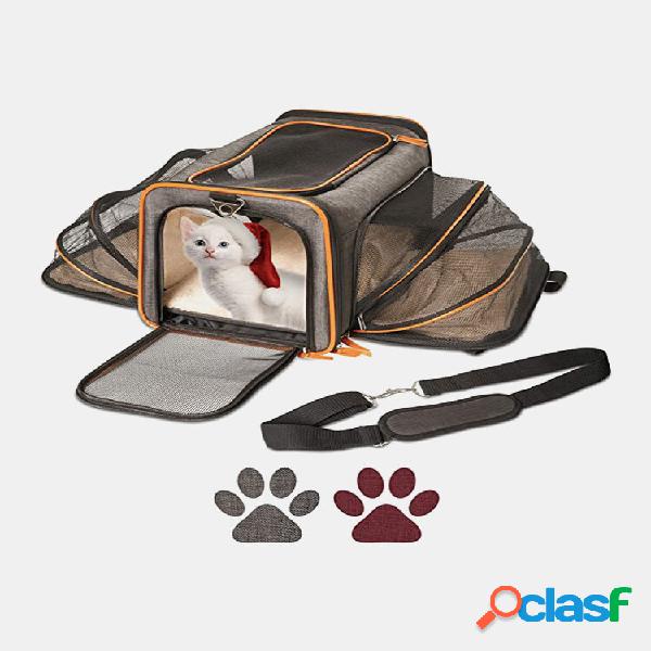 1 PC Portatile Pet Dog Cat Borse da viaggio Traspirante Soft