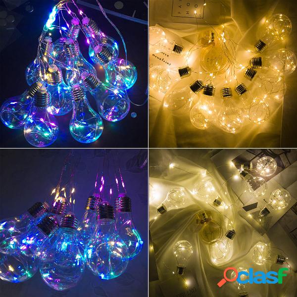 10 Lampadine Light Hanging LED String Light Firefly