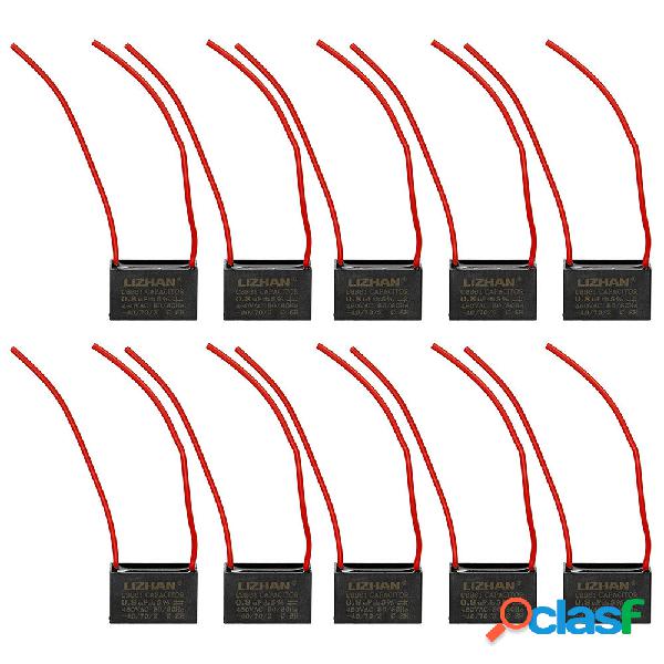 10 pezzi CBB61 450 V 0,8 uf Capacità di avviamento