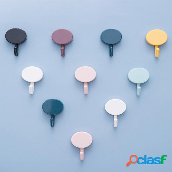 10 pezzi bagno creativo forte senza unghie Gancio cappotto