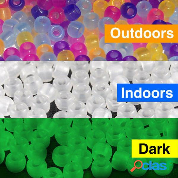 1000pcs luminose perle sciolte di design fai da te accessori