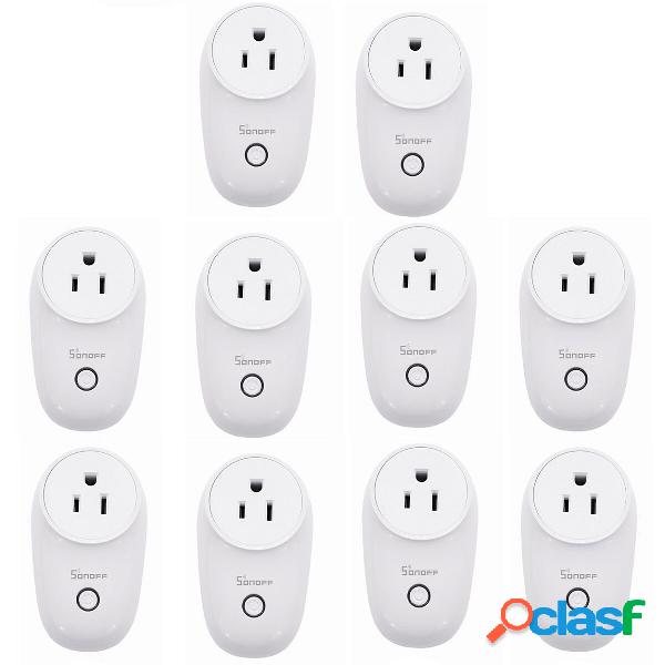 10Pcs SONOFF S26 10A AC90V-250V Smart WIFI presa di corrente