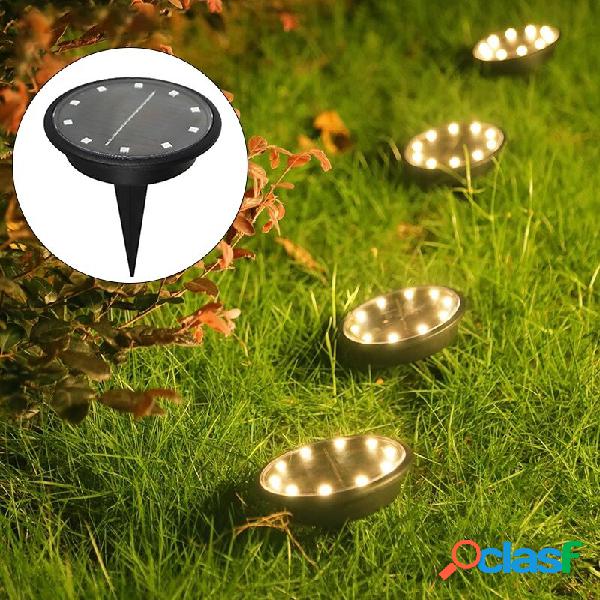 10W LED solare Giardino Paesaggio lampada Faretto da