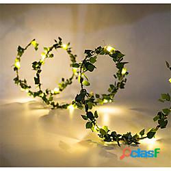 10m Fili luminosi 100 LED 1pc Bianco caldo Pasqua Natale