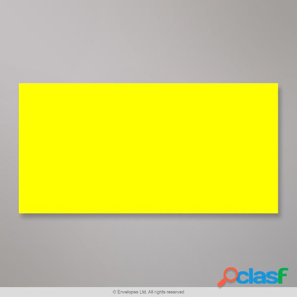 110x220 mm (DL) Busta giallo fluorescente
