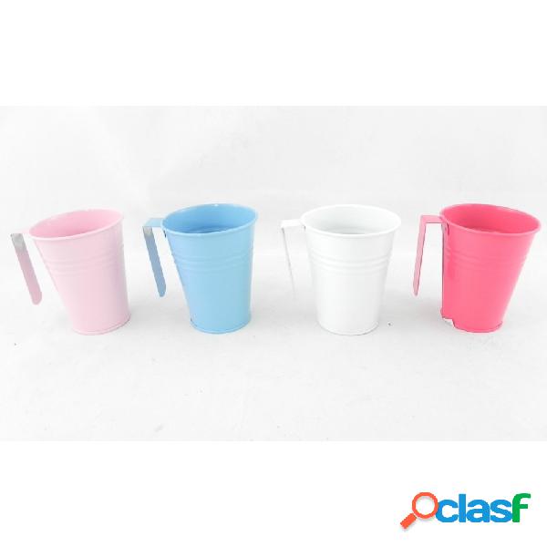 12 pz secchielli fioriera secchiello bomboniera vaso fiori