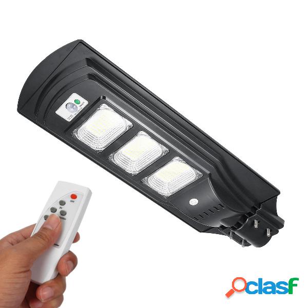 120W LED solare Wall Street alimentato PIR Motion Outdoor