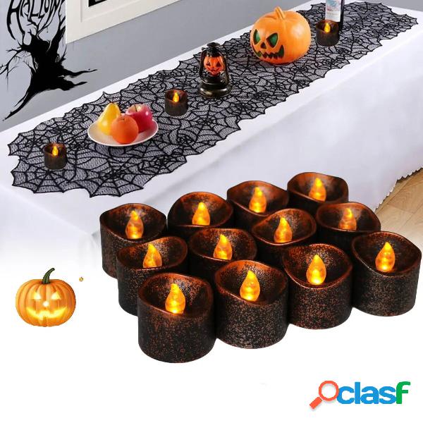 12PCS Halloween Batteria Decorazione del partito operata