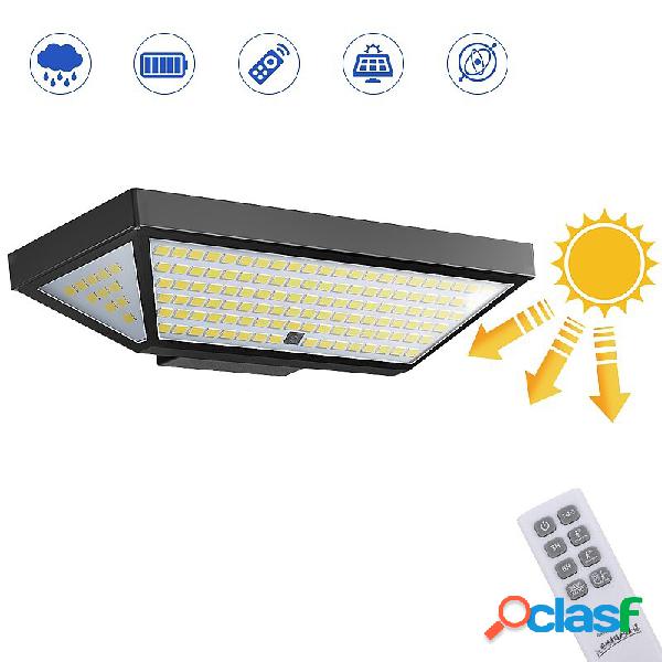 138LED solare Lampada da parete PIR Sensore di movimento