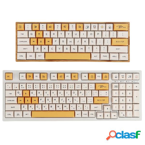 140 tasti PBT Keycap XDA Profilo Personalizzato Minimalista