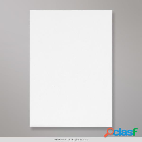 162x114 mm (C6) Busta con dorso rigido bianca