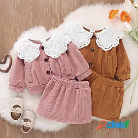 2 Pieces Baby Girls Active Fashion Clothing Set Vacation