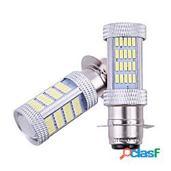 2 pezzi Motocicletta LED Lampada frontale Lampadine SMD 3014