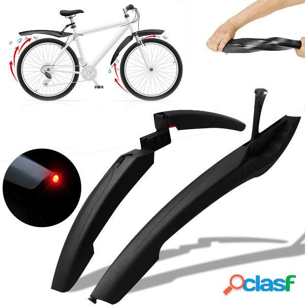 2 pezzi Parafango anteriore per bici Parafango posteriore