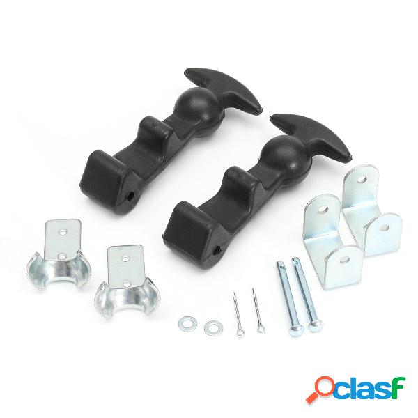 2 pezzi di fissaggio cofano 112mm gomma porta cattura auto