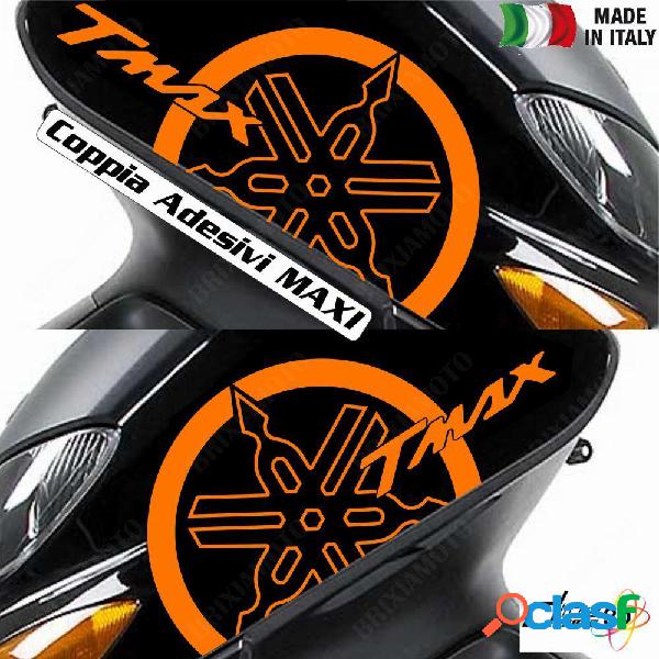 2 x adesivi diapason carena arancio for