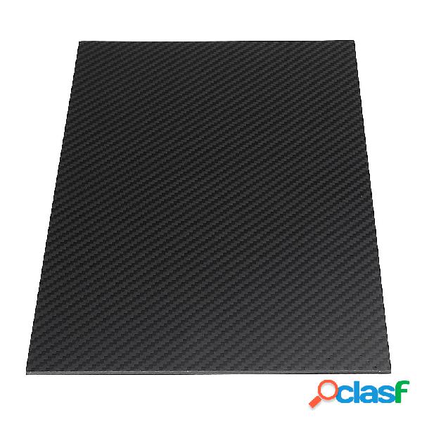 200X250mm 3K fibra di carbonio bordo in fibra di carbonio