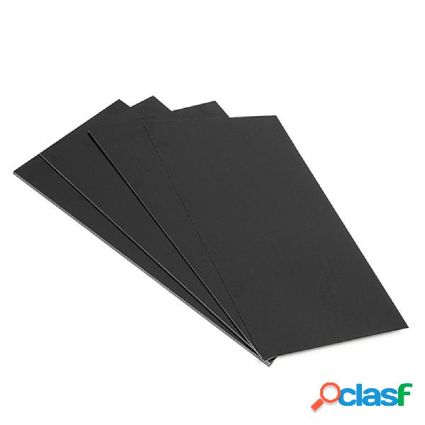 200x300mm 0.5-5mm Lastra in fibra di vetro nera Lastra in