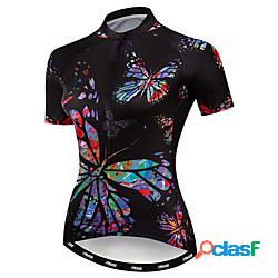 21Grams Per donna Manica corta Maglia da ciclismo Estate