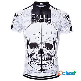 21Grams Sugar Skull Skull Funny Short Sleeve Mens Cycling