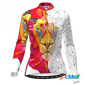 21Grams Womens Cycling Jersey Cycling Jacket Long Sleeve -