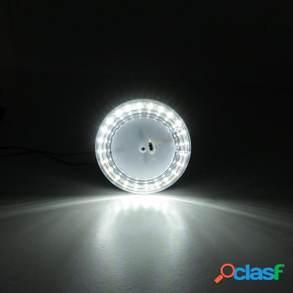 24 LED Baule auto RV Dome Tetto Soffitto Lettura interna