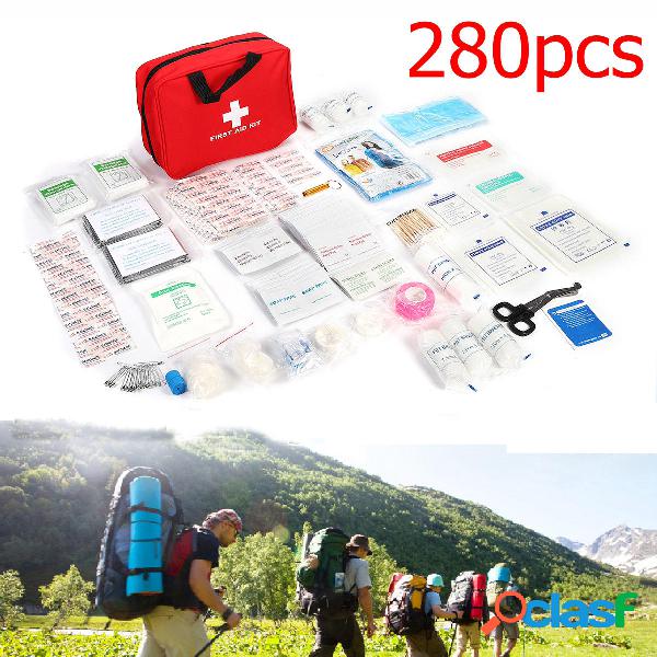 280PCS 34Types Emergency First Aid Kit Outdoor Survival