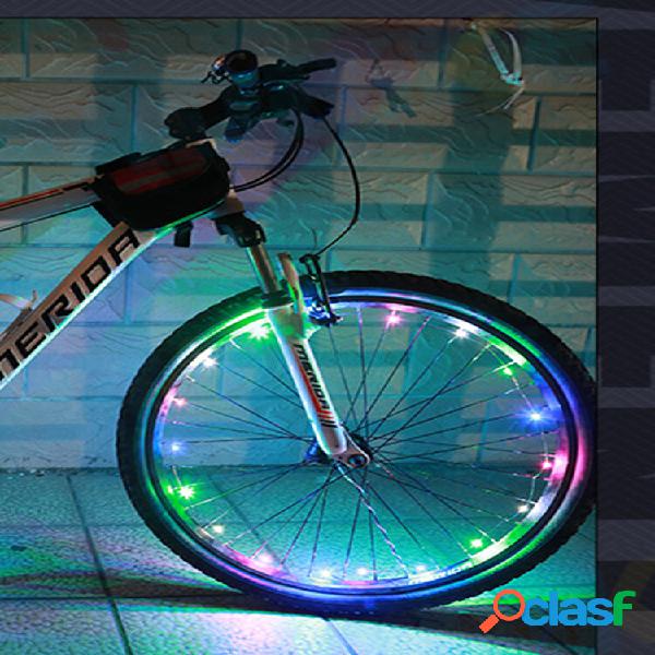 2M Mountain Bicicletta Luce Stringa Batteria USB