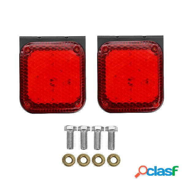 2PCS 24V 20LED Luci di posizione laterali per rimorchio