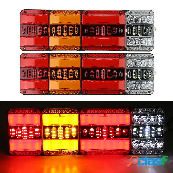 2PCS 24V LED Fanale posteriore Fanale posteriore Segnale di