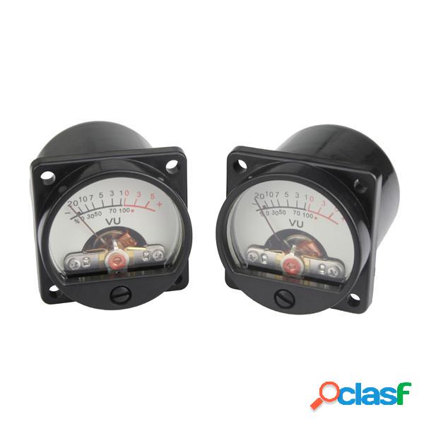 2pcs 500vu livello di pannello VU meter audio misuratore del