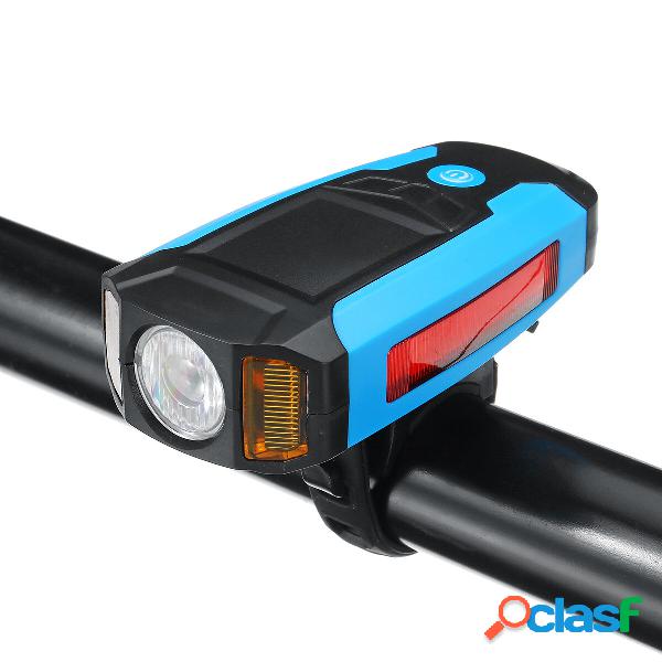 3-in-1 300LM COB Faro per bici LCD Schermo 5 modalità