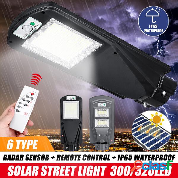 300 / 320LED solare Pannello di illuminazione a parete