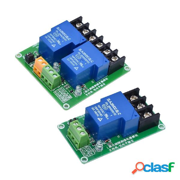 30A 5V Modulo relè 12V 24V 1/2 canale con isolamento