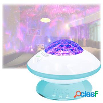 360-degree Rotary Starlight LED Lamp 012-2081 - White