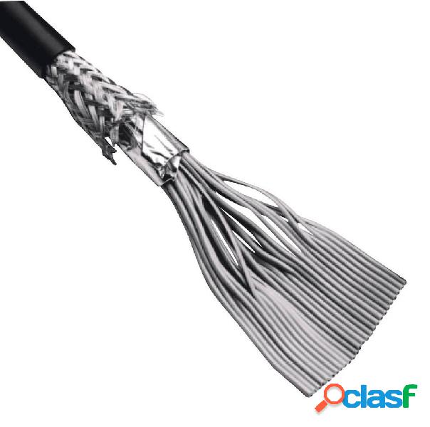 3M 7000058360 Cavo piatto Passo: 1.27 mm 9 x 0.08 mm² Nero,