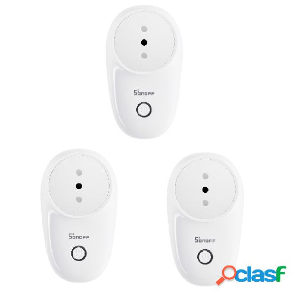 3Pcs SONOFF S26 10A AC90V-250V Smart WIFI presa di corrente