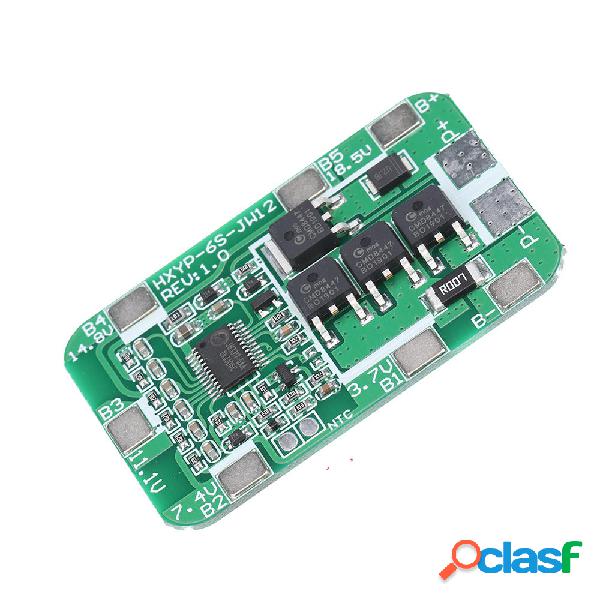 3pcs 6S 14A 22.2V 18650 Batteria bordo di protezione per
