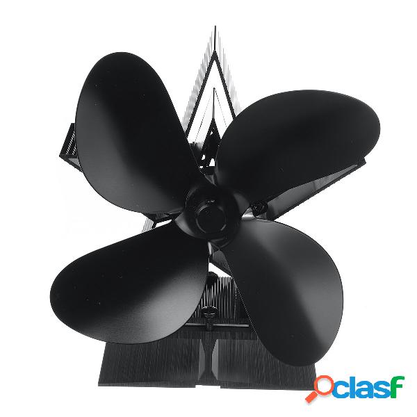 4 Blades Ventilatore per stufa a legna a legna Eco Friendly