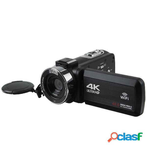4K Ultra HD 30MP 18X Zoom WIFI Video digitale fotografica